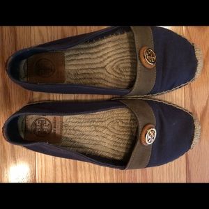 Tory Burch espadrilles, size 8